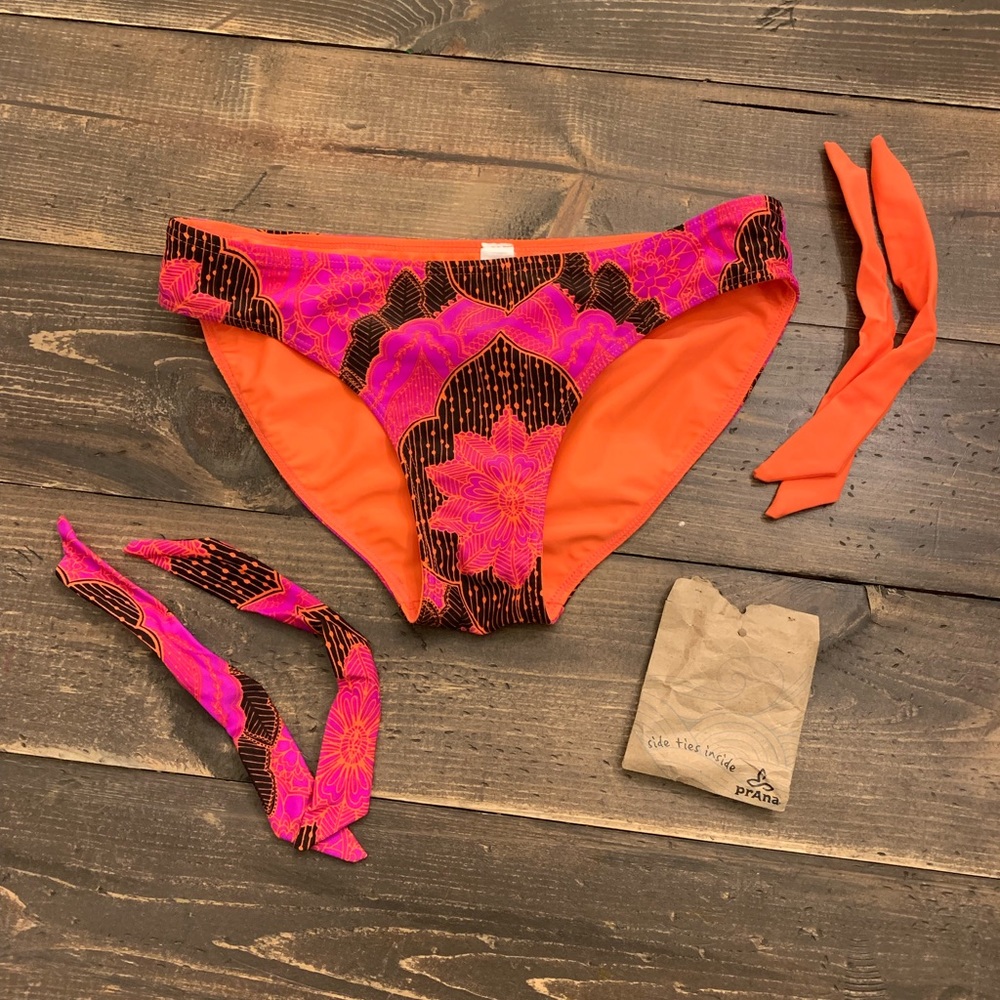 Prana Reversible Bikini Swim Bottoms
